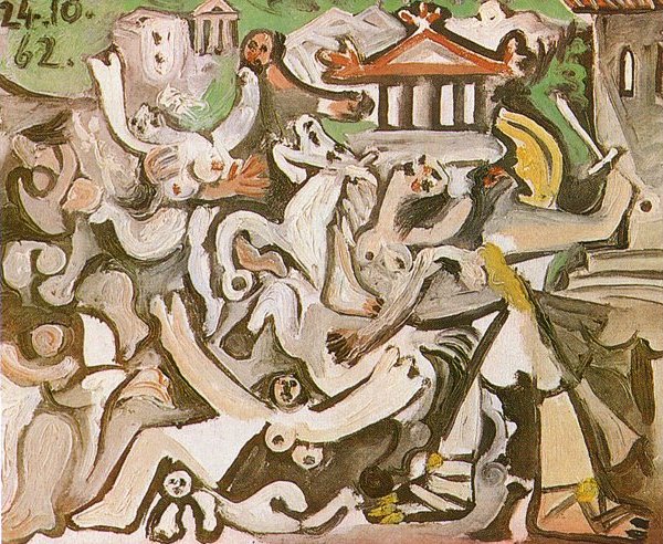 Pablo Picasso The Abduction Of Sabines L'Enlevement Des Sabines